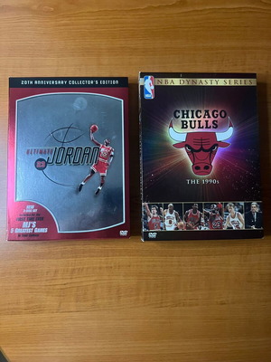 Ultimate Jordan 20th Anniversary 3-DVD και NBA Chicago Bulls 1990s μεταχειρισμένο