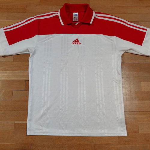 Adidas Vintage 1990s Shirt Size S White and Red like new