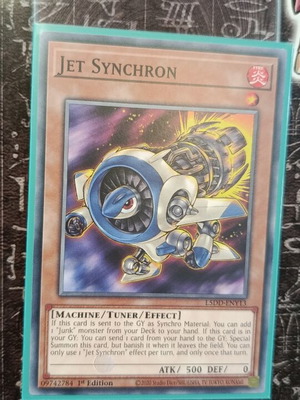 Jet Synchron card like new with Ultra Pro protective sleeve