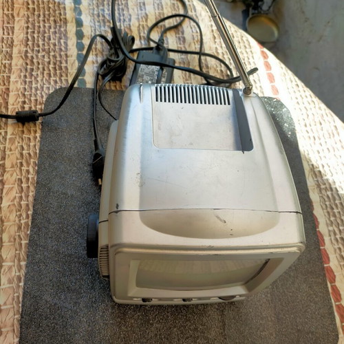 Small vintage CRT TV