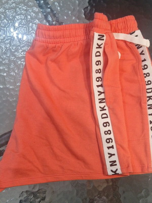 DKNY Sports Shorts used, orange-pink