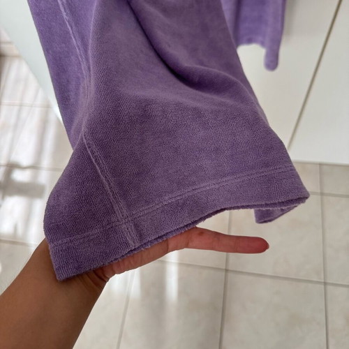 SugarFree terry fabric pants used, size M, purple
