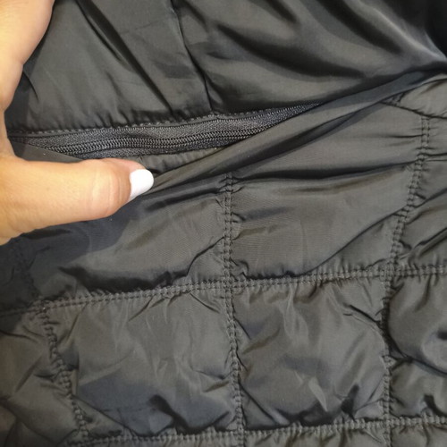 A&P Women's Black Quilted Puffer Jacket Like New, Size M