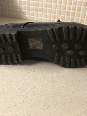 Loafers λουστρίνι σαν καινούργιο, νούμερο 41, μαύρα