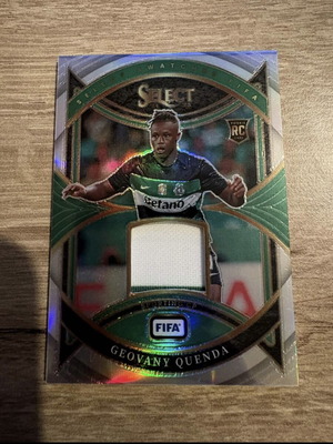Geovany Quenda 2024-25 Panini Select FIFA Swatches Silver RC καινούργιο