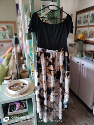 Dress like new, shorter in front, size M