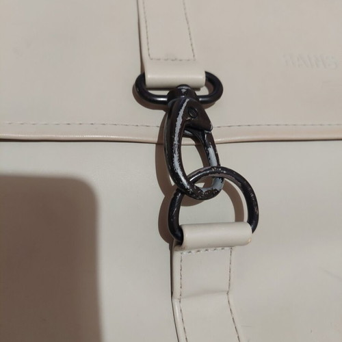 Rains backpack used, gray color, small inner pocket