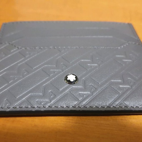 Card Holder Mont Blanc M-Gram 4810 new, gray-green
