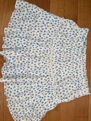 Skirt with flowers Zara like new, colorful, size 164 cm