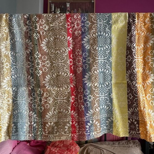 Handmade woven blanket like new from Mytilene