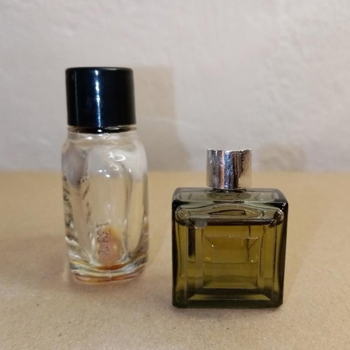 Le 3ème Homme by CARON vintage perfumes used, set of 2 bottles