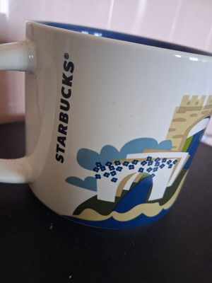 Starbucks You Are Here Collection Mug Rhodes 414ml new