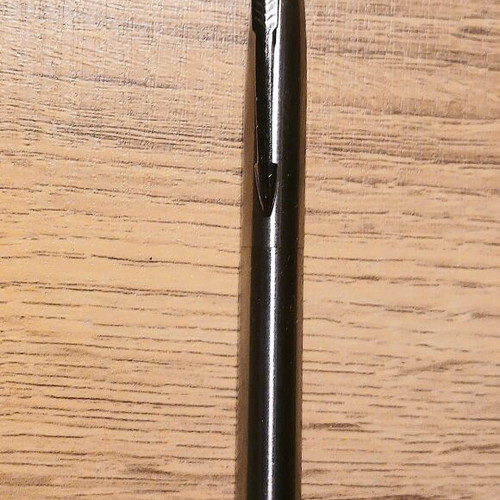 Metal pen silver color new with black ink