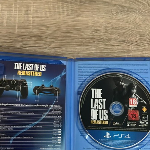 The Last of Us Remastered PS4 game