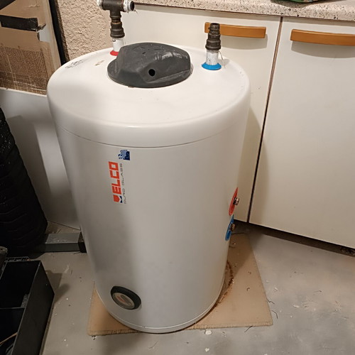 Water Heater 80 Liters like new with Boiler