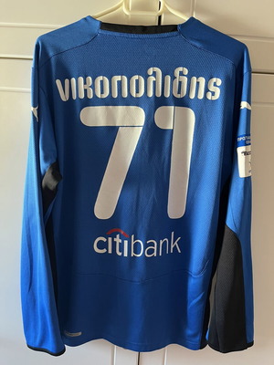 Olympiacos Nikopolidis Goalkeeper Jersey used, size large