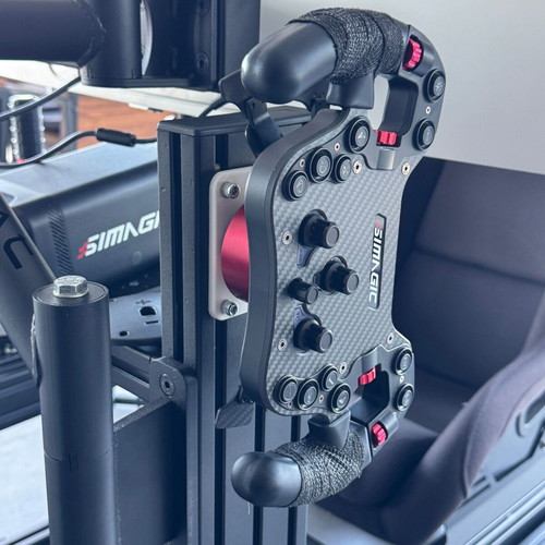 Simagic and Moza Quick Release Wheel Mount custom made