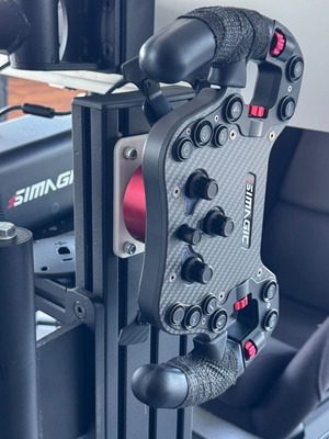 Simagic and Moza Quick Release Wheel Mount custom made