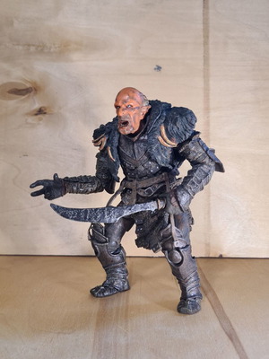 Φιγούρα Grishnakh (Orc) από τον Άρχοντα των Δαχτυλιδιών Toy biz σαν καινούργια