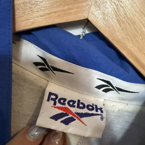 Reebok vintage jacket size L used, blue