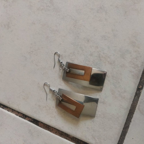 Silver earrings like new condition