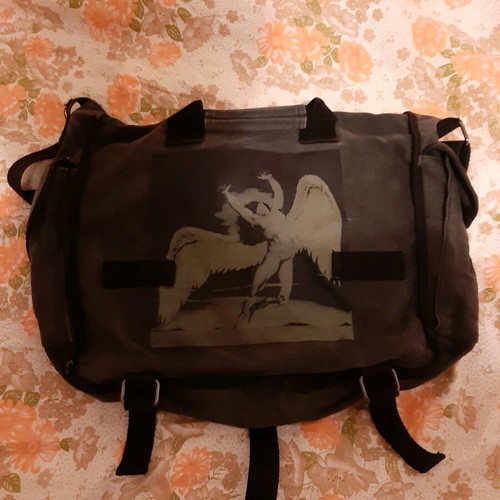 Led Zeppelin shoulder bag used, gray official