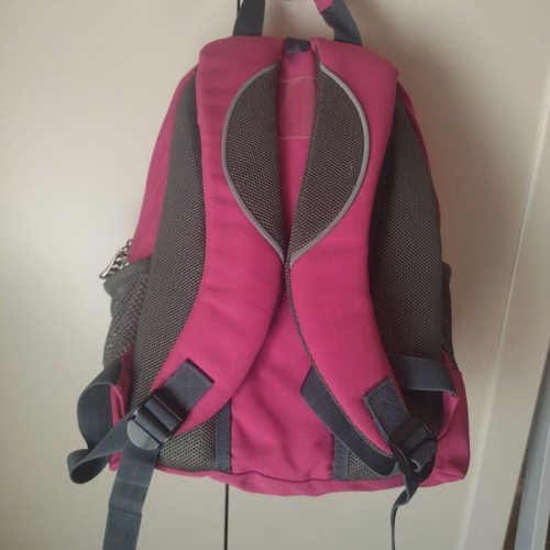 Polo Junior school backpack, fuchsia pink with magic wand design