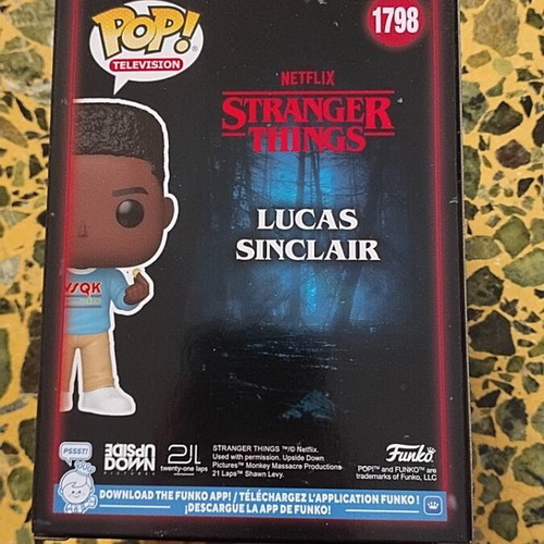 Funko Pop! Television Lucas Sinclair 1798 Special Edition new
