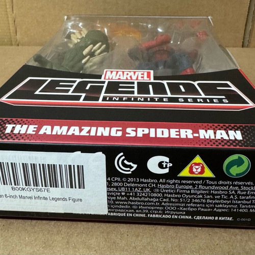MARVEL LEGENDS INFINITE SERIES THE AMAZING SPIDER-MAN HASBRO (2013) SEALED MINT