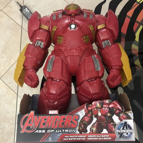 Hulkbuster 18” figure with Iron Man 12” included new