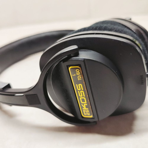 Koss TD 60 vintage stereo headphones used, wired