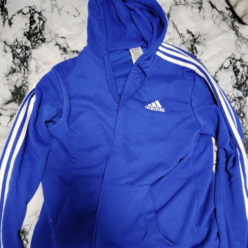 Adidas jacket medium blue like new