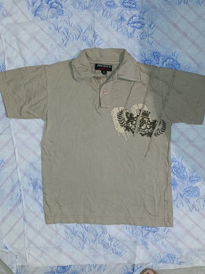 Rebel short sleeve shirt like new, size 140 cm, beige