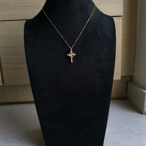Women's necklace gold stainless steel new
