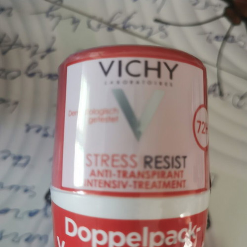 Vichy Promo Stress Resist Roll-On deodorant, pack of 2, 72 hours