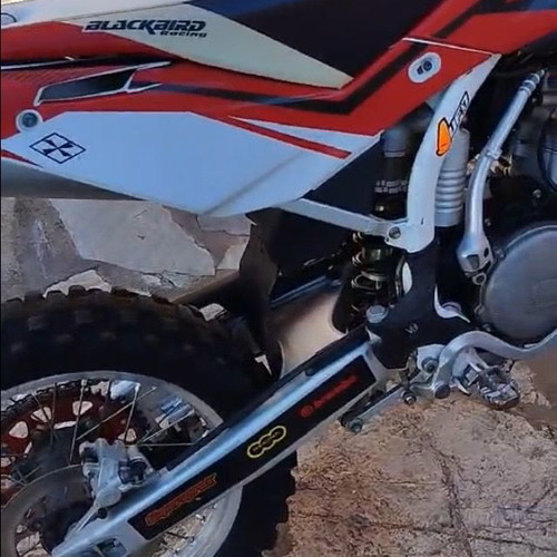 Husqvarna TE 450 E used model 2012, red