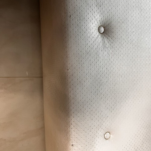 Leather sofa used with minor wear in good condition