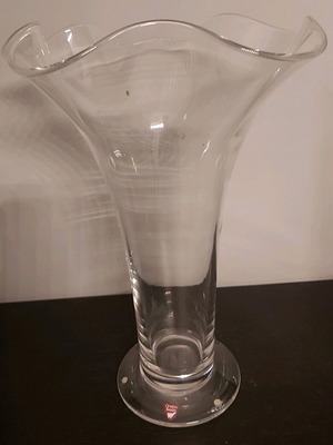 Orrefors crystal vase used in very good condition