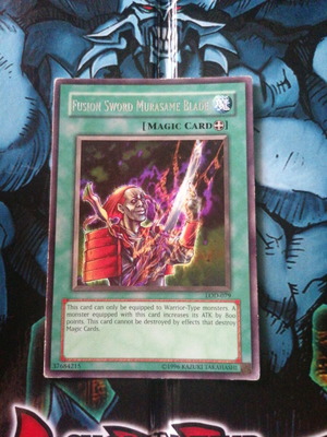 Fusion Sword Murasame Blade κάρτα Yugioh μεταχειρισμένη