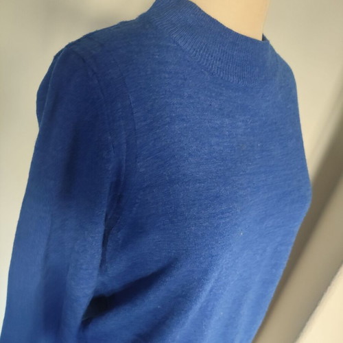 Adagio blue knitted women's sweater size M new