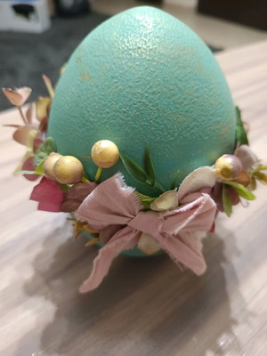 Decorative Easter ceramic egg like new