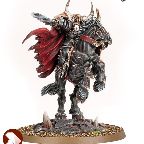 Archaon Lord of the End Times figure used, Warhammer Chaos