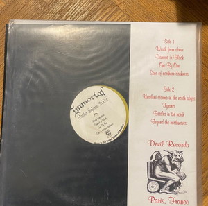 IMMORTAL EASTER INFERNO 2003 LP VINYL