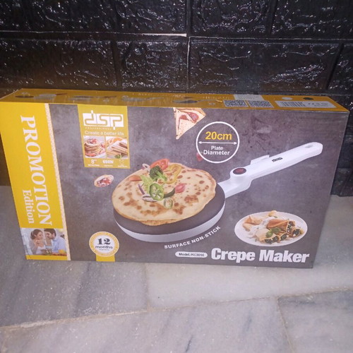 Crepe maker new, easy to use, fast cooking