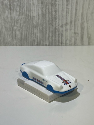 Custom Hot Wheels μπρελόκ κατασκευασμένο κατά παραγγελία, Porsche & Martini