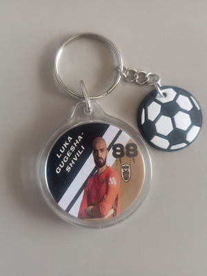 PAOK Luka Gugeshashvili Keychain New Round