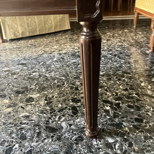 Coffee table used, dimensions 110x49x41 cm