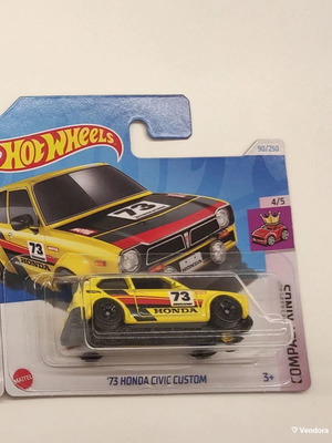 Hot Wheels Honda Civic Custom '73 καινούργιο, 2024