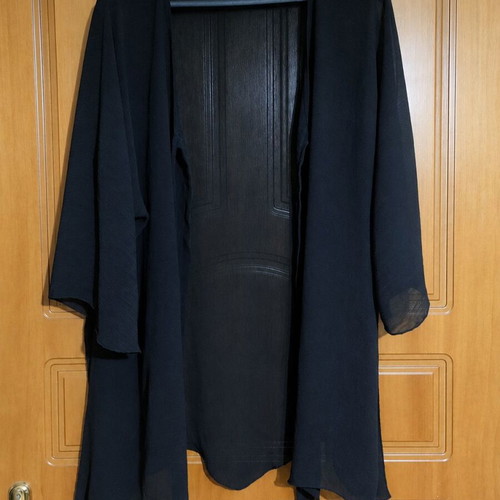 See-through shirt Phenomena No 5 black new, size 3XL/4XL