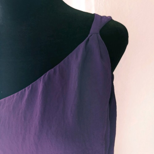 Asymmetric Mango dress like new, purple, size L
